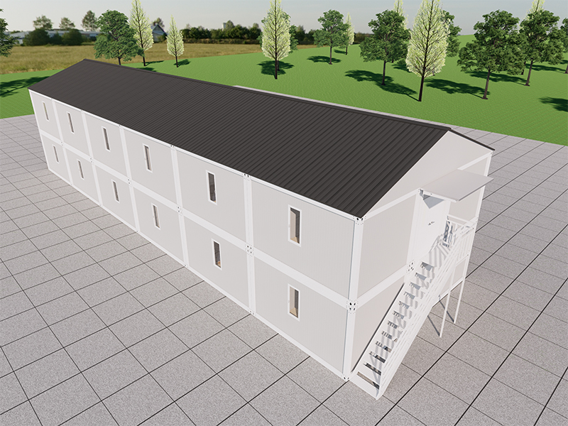 Seomra Coimeádán Roinnte Tapa dormitory d'Fhostaithe na Cóiré